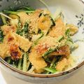 ケンコウママ's cooksnap of when they made 水菜と油揚げの炒めもの.