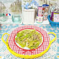 sakuraロゼット's cooksnap of when they made レポ感謝！5分簡単キャベツと卵の野菜炒め.