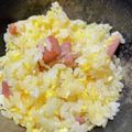 akk0san's cooksnap of when they made スパムのマヨ炒飯～☺♪.