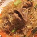 natumina's cooksnap of when they made 戻さないでＯＫ焼肉のタレで簡単♪春雨炒め.