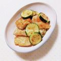 まあまま☆0403's cooksnap of when they made 鶏肉とズッキーニのハニーマスタードソテー.