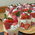 2boys☆母's cooksnap of when they made レンジで簡単♪とろりんヨーグルトプリン✩.