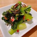 Usako8787's cooksnap of when they made カルシウムたっぷりの♡小松菜の塩昆布和え.