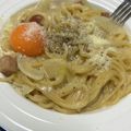 Magnolia★'s cooksnap of when they made ワンパン♪簡単カルボナーラ♡.