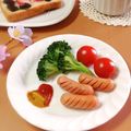 Newチヨコっと♪'s cooksnap of when they made 本場ドイツ流☆ウインナーの食べ方.
