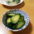 クックI7I5L1☆'s cooksnap of when they made きゅうりのわさび漬け.