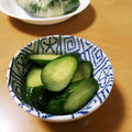 クックI7I5L1☆'s cooksnap of when they made きゅうりのわさび漬け.