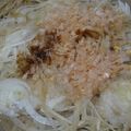 生誕１９７３年独身男's cooksnap of when they made 新玉ねぎのおかかマヨスライス.