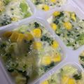 no1642's cooksnap of when they made 離乳食 鮭とほうれん草とコーンのシチュー.