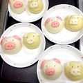 9101204's cooksnap of when they made 肉まん★551蓬莱風【簡単可愛い豚まん】.