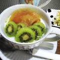 ひっこ's cooksnap of when they made 乗せるだけ簡単！キウイヨーグルト.