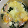かりおくん's cooksnap of when they made とろっとろ♪ほうれん草と半熟卵のグラタン.