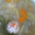 まりゆりひろこ's cooksnap of when they made 白菜と肉団子スープ.