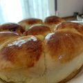 snoopy7kei's cooksnap of when they made 卵と牛乳♪粒あん★ちぎりパン（HB生地）.
