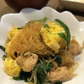 いわたまＫ's cooksnap of when they made 豚と春雨の甘辛ニラ玉炒め.