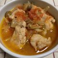 mamain773's cooksnap of when they made ル・クルーゼ鶏胸肉ときのこのトマト煮込み.