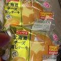 moekmoe's cooksnap of when they made 超簡単☆北海道蒸しチーズケーキを高級に！.