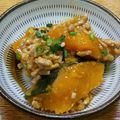 プルンバゴ's cooksnap of when they made 【農家のレシピ】かぼちゃの鳥そぼろ煮.