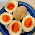 あい♪らんど's cooksnap of when they made 納豆のタレで簡単！味玉 煮玉子.