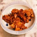 ナピト's cooksnap of when they made ヤンニョムチキンをキムチで.