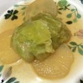 Mimiromi's cooksnap of when they made ツナ缶のロールキャベツ♪簡単コンソメ.