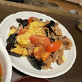 クロ８５'s cooksnap of when they made 豚肉ときくらげのトマト卵炒め.