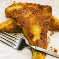 かわいいおべんとう箱's cooksnap of when they made 業スー商品で＊プリンフレンチトースト.