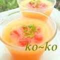 ko～ko's cooksnap of when they made ジンジャー＆サイダーゼリー（フルーツイン.