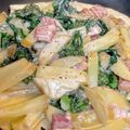 やよい・M's cooksnap of when they made ブロッコリーベーコンポテト生クリーム炒め.