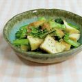 umemodoki's cooksnap of when they made 超簡単！♡厚揚げと小松菜の甘酢炒め♡.