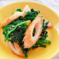 Aloha☆★'s cooksnap of when they made 簡単♪ほうれん草とちくわの胡麻和え.
