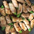 チャン太郎Jr's cooksnap of when they made コク味噌＊スナップえんどうの豚肉巻き＊.