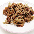クックE662AA☆'s cooksnap of when they made 【絶品】蓮根と豚バラの甘辛炒め♪.
