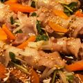 とらおマミー's cooksnap of when they made 豆苗ともやしの豚バラ巻き.