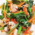 ダリア☆'s cooksnap of when they made ♡ツナとほうれん草と人参の和風サラダ♡.