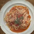 クックGYZASK☆'s cooksnap of when they made お鍋ひとつで簡単 トマトパスタ.