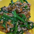 クック0CS64I☆'s cooksnap of when they made .ひき肉で簡単チャプチェ風..