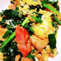 こずっぺ's cooksnap of when they made ニラと卵のオイスター炒め.
