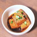 ハチそば粉's cooksnap of when they made 簡単＊厚揚げの甘酢照焼き.