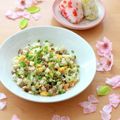 runa10's cooksnap of when they made ☆簡単にパパッと中華味五目炒飯☆.