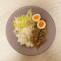 miyamoko's cooksnap of when they made 混ぜて食べるサラダ豚丼★カフェ風簡単.