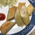 明日の風☆'s cooksnap of when they made 簡単・時短！ささみチーズ春巻き♡.