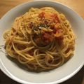 オムレッツ's cooksnap of when they made パスタ　トマトクリームソース.