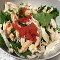 冷蔵庫レスキュー隊's cooksnap of when they made 簡単♫ささみと水菜の明太子あえ.