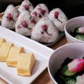 ruris7's cooksnap of when they made 桜のごまオイルおにぎり.