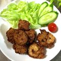 chisa−ri's cooksnap of when they made 豆腐の寄せ揚げ.