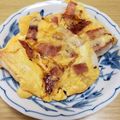 日曜日よりの使者's cooksnap of when they made 皆大好き！ボリュームＵＰ‼ハムエッグもち.