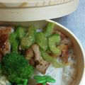M130018's cooksnap of when they made ご飯が進む♪豚肉とセロリの味噌炒め.