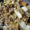 猫柱猫の呼吸's cooksnap of when they made 白菜漬けと豚肉の塩昆布炒め.