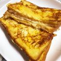 chocoraママ's cooksnap of when they made ハニーなハムとチーズのクロックムッシュ♪.